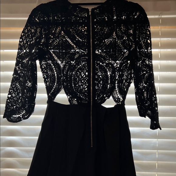 Charlotte Russe Elegant Black Lace Dress🌸Friday’s Event price - Picture 6 of 6